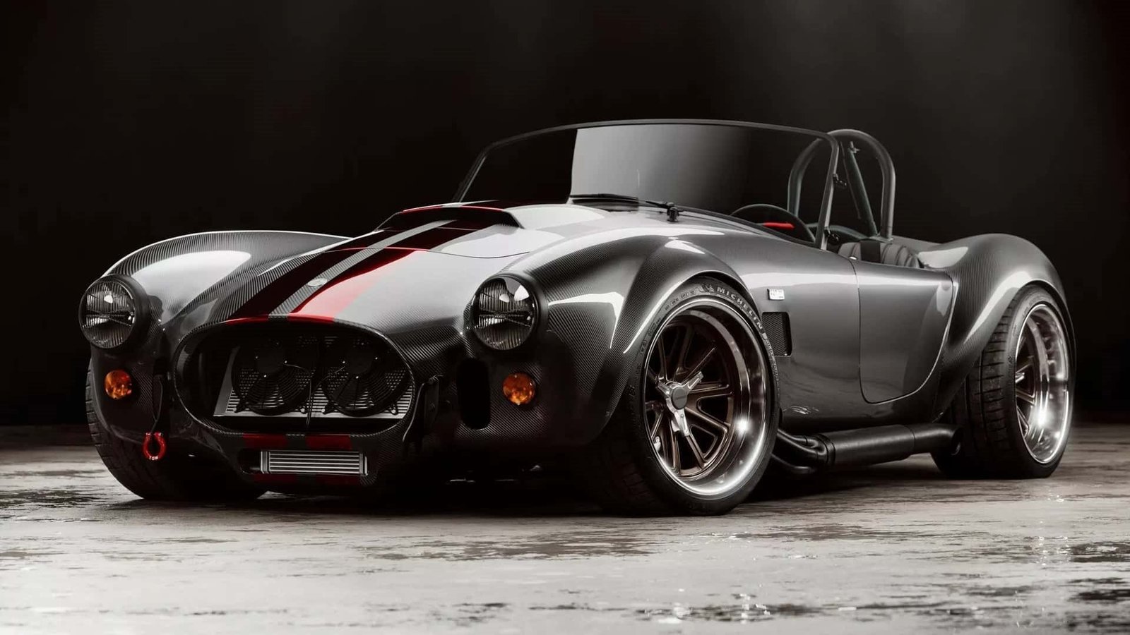 Shelby AC Cobra de fibra de carbono