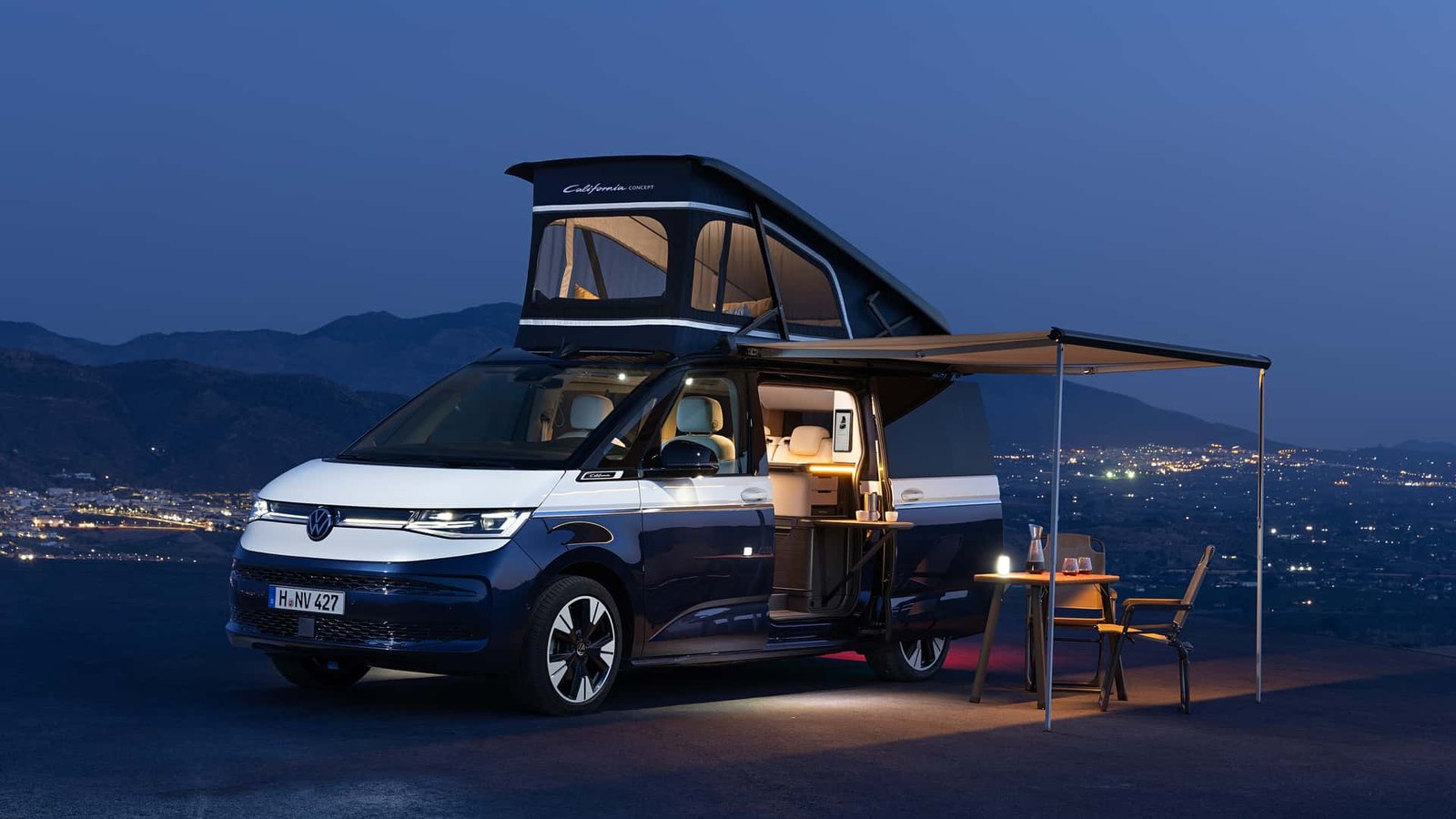 Volkswagen T7 California Campervan Inovadora e Híbrida