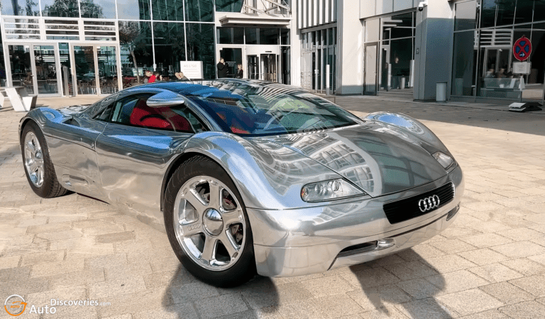 Audi UFO aluminum concept car
