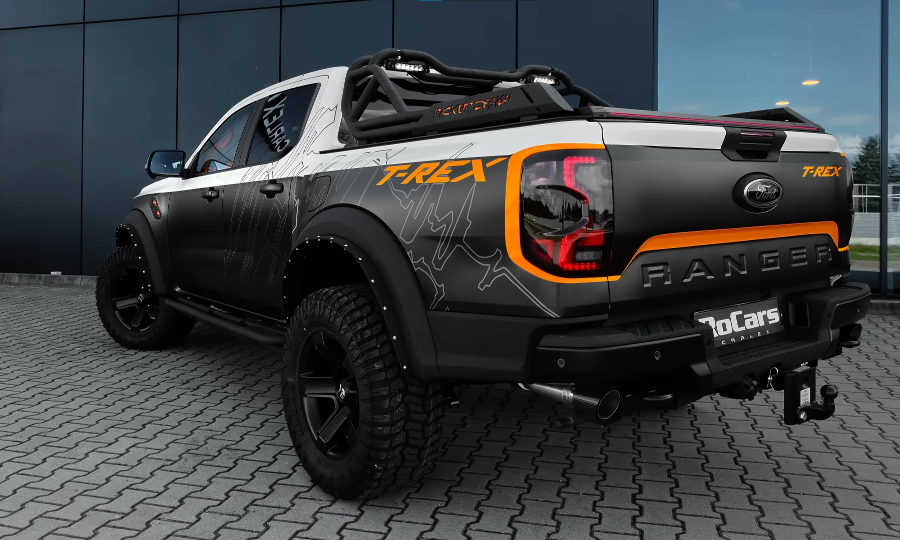 2023 Ford Ranger Raptor T-REX - New Gorgeous Pickup by Carlex Design traz