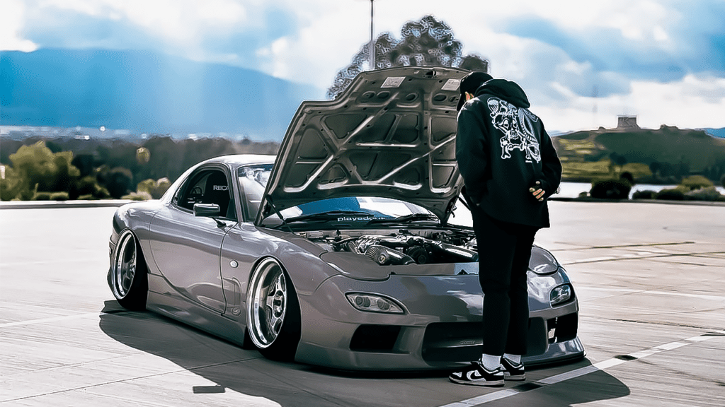 mazda rx7 stance