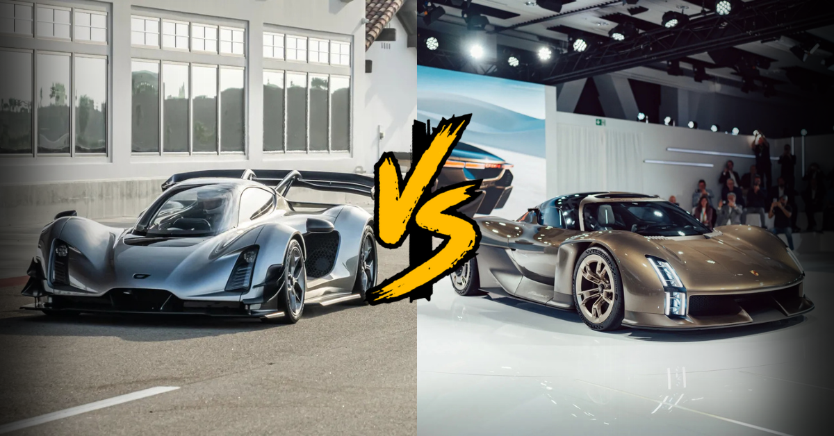 Czinger 21C vs Porsche Mission X