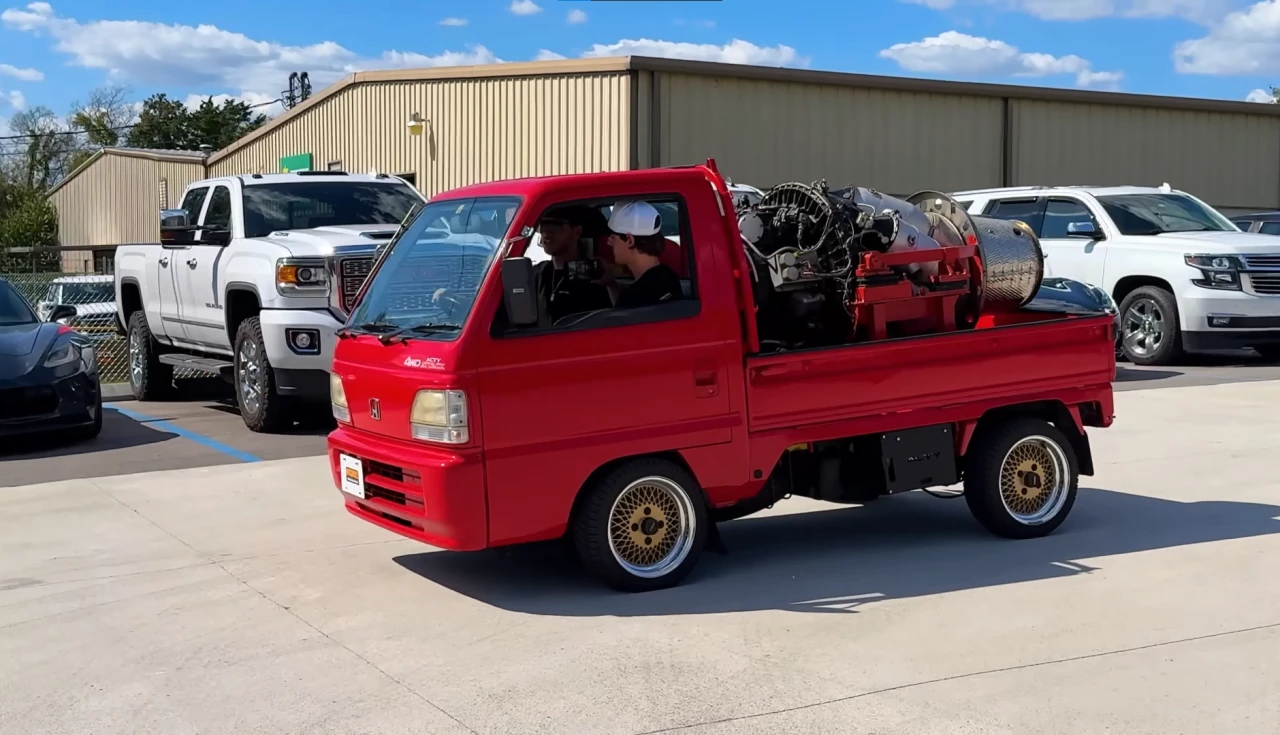 instalando-um-motor-de-ca--a-a-jato-em-uma-mini-caminhonete