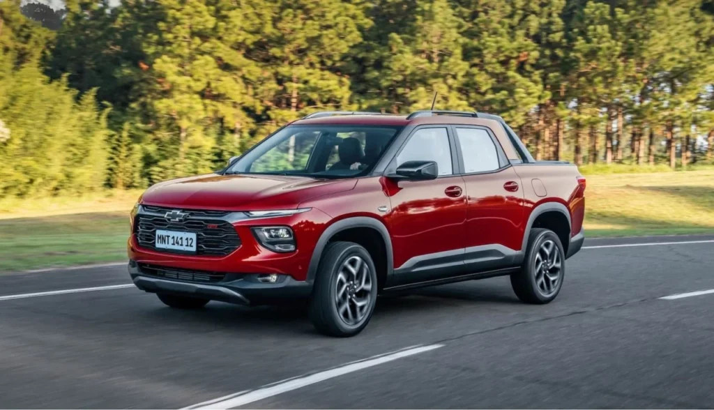 Chevrolet Montana RS 2026 chega com motor turbo aprimorado e tecnologia de ponta