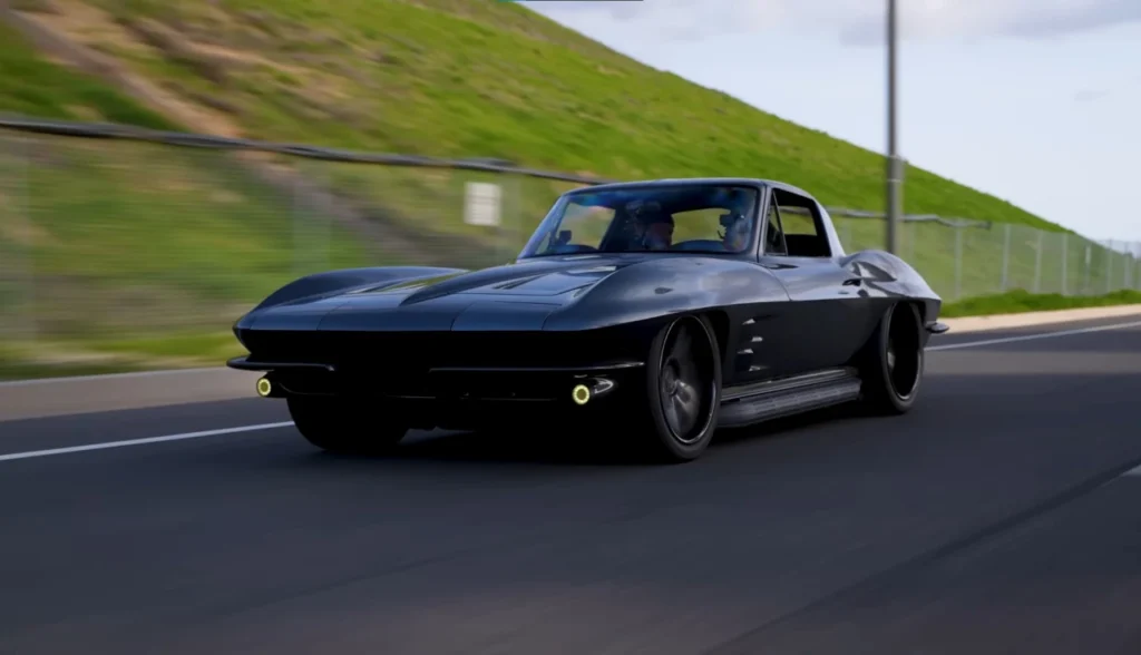 Corvette 1964 Restomod Motor LS7 de 645 cv transforma clássico dos anos 60 em máquina de performance moderna