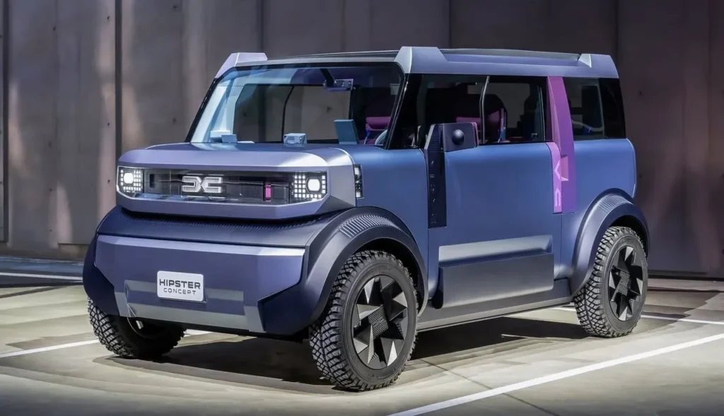 Dacia Hipster Concept 2025 quer revolucionar o carro elétrico barato