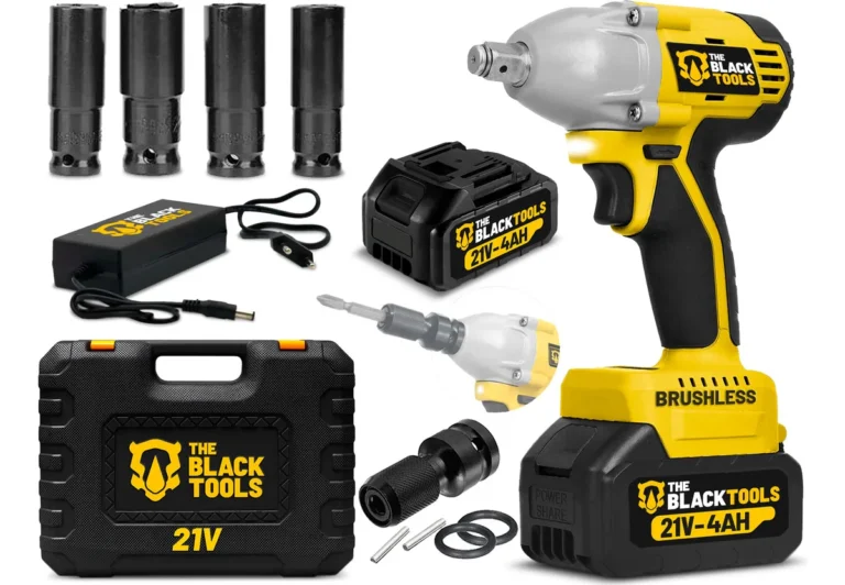 Chave de Impacto a Bateria 21V 1/2” – The Black Tools
