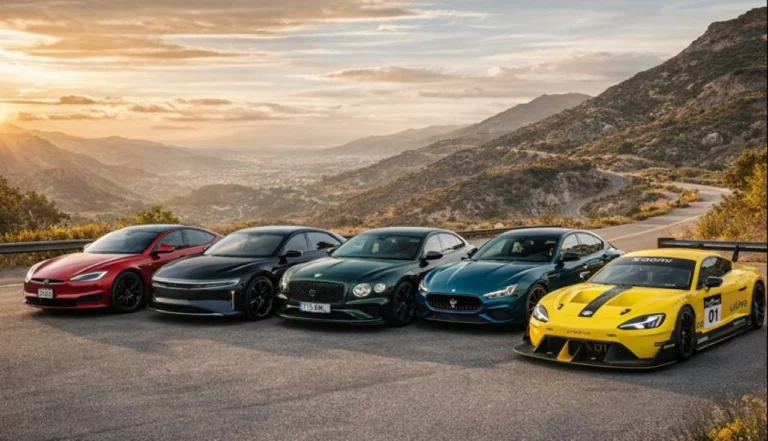 Os 5 Sedãs Mais Rápidos do Mundo em 2026