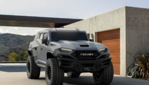 Rezvani Tank 2026, SUV blindado, veículo tático de luxo, motor Demon 1000 hp, proteção balística B6