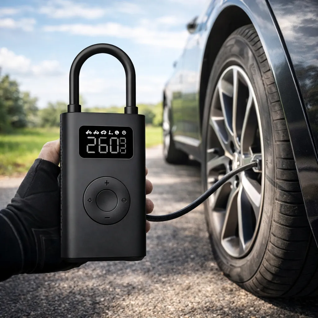 Mini Compressor de Ar Portátil