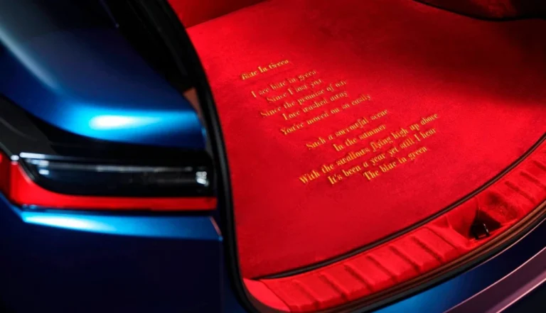 Lexus RZ Blue in Green Edition