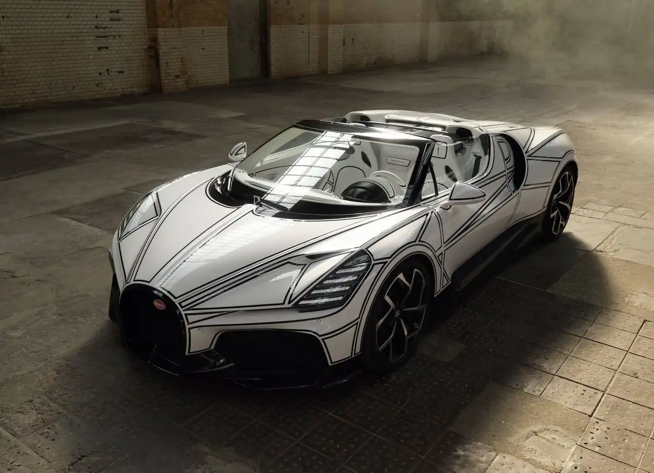 Bugatti W16 Mistral "Blanc Éternel