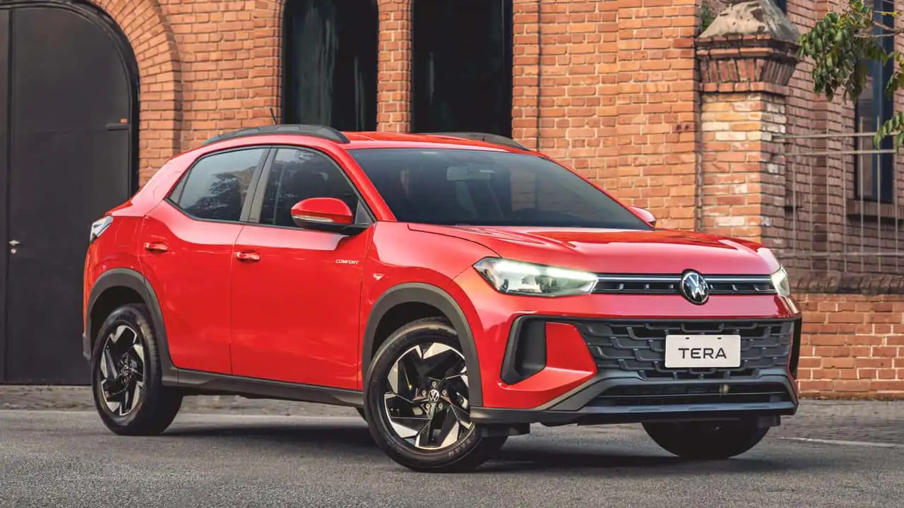 Volkswagen Tera 2027 frente farois led