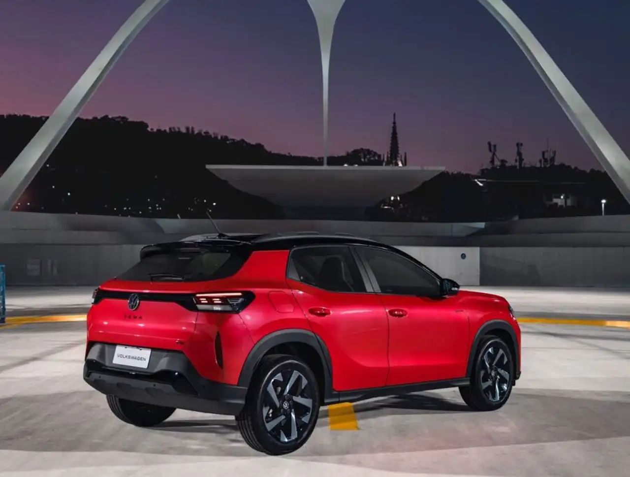 Volkswagen Tera 2027 traseiras lanternas